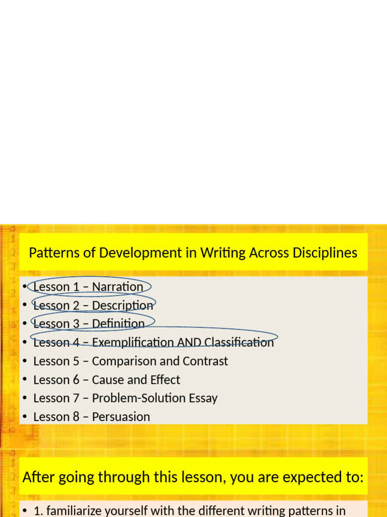 4 Ptterns Exemplifications and Classification | PDF | Pollution | Water ...