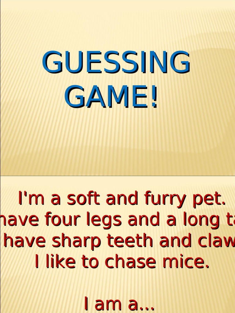 Animals Riddles For Kids | PDF