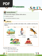 Class 3 Pronouns Worksheet with Answers | PDF | English Grammar | Pronoun