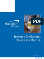 Employee Development Through Volunteerism Blue Paper