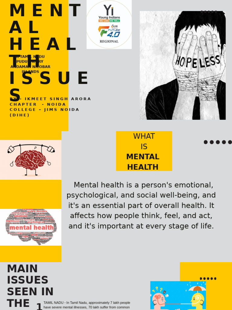 Mental Health Issues | PDF | Mental Health | Mental Disorder