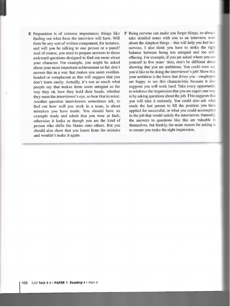 CAE Test 5 Heinle | PDF