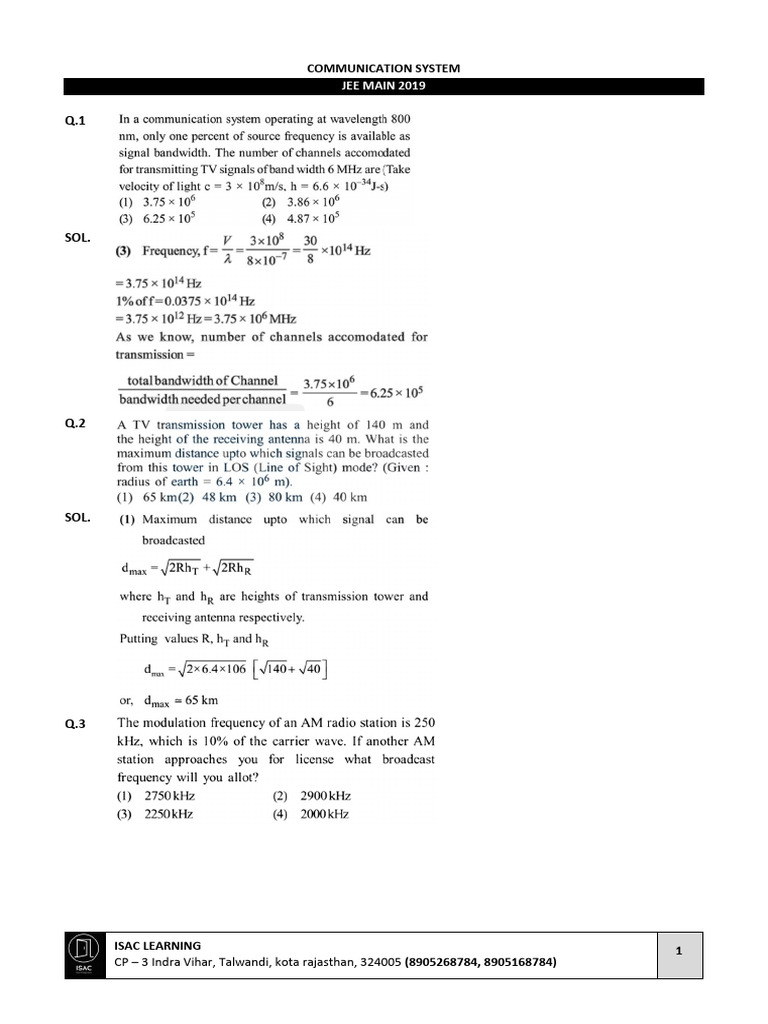 Communication System Pdf