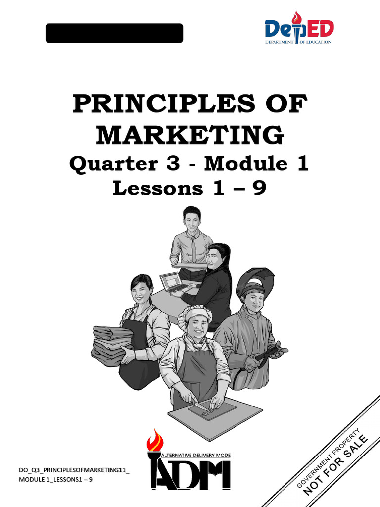 M LLANERA Principles of Marketing Grade 11 Q3 2022 2023 | PDF ...