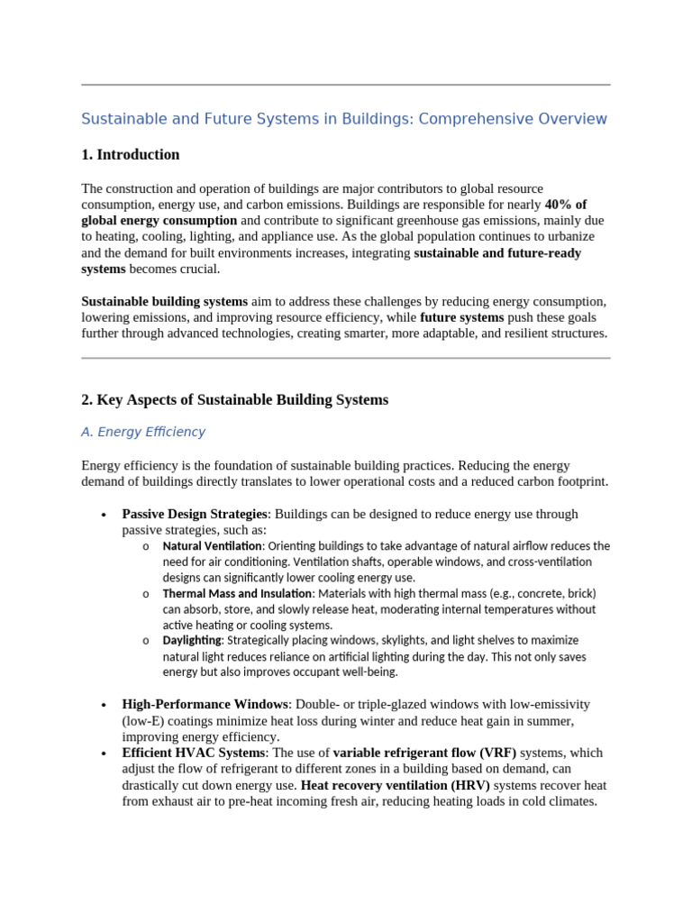 Photo inspiration: Fresh Look at Sustainable Building Systems Overview Pdf Green Building