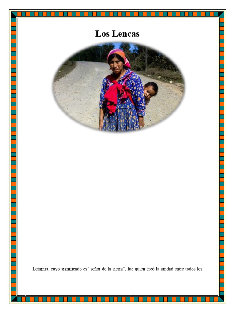 Grupos Étnicos de Honduras: Lencas y Chortis | PDF