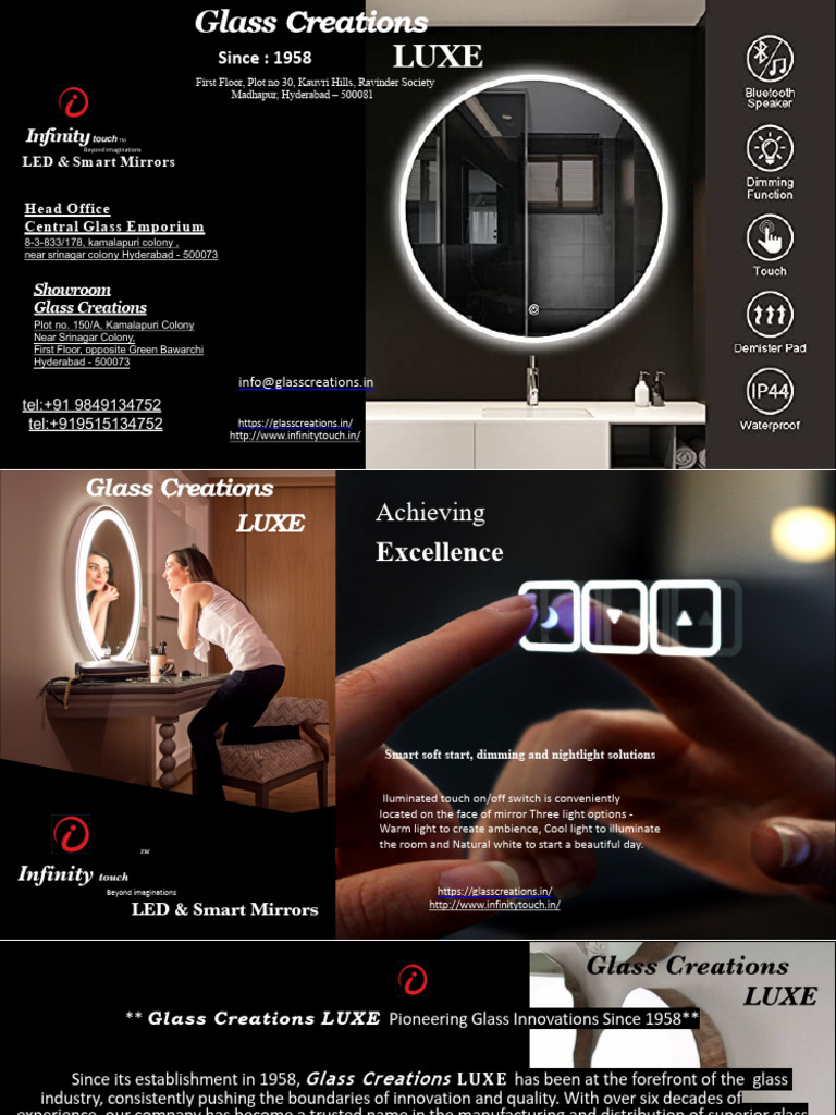 Infinity Touch Catalog 2024-2025 | PDF