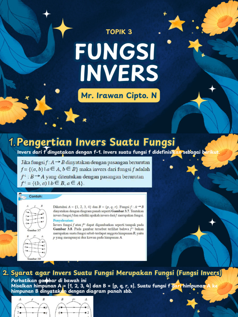 Panduan Lengkap Fungsi Invers | PDF
