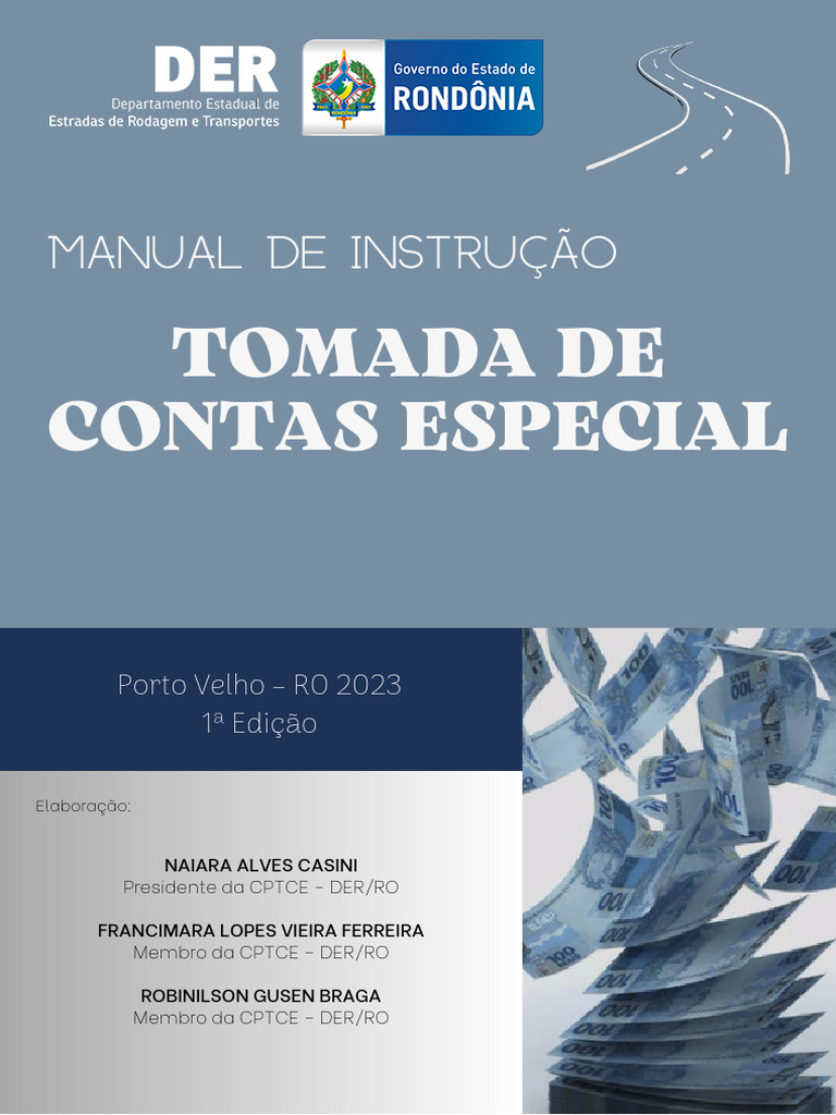 Manual de Tomada de Contas Especial | PDF | Administração pública ...