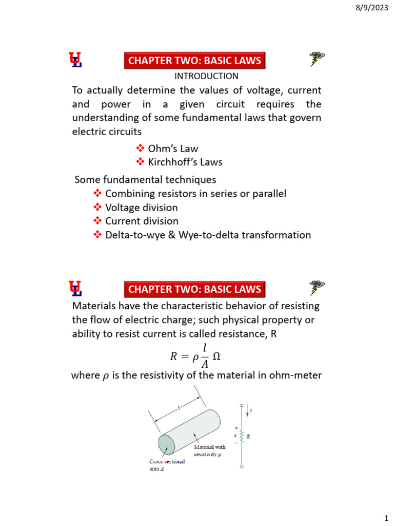 2 EENG 211 Chapter 2 2023 | PDF | Series And Parallel Circuits ...