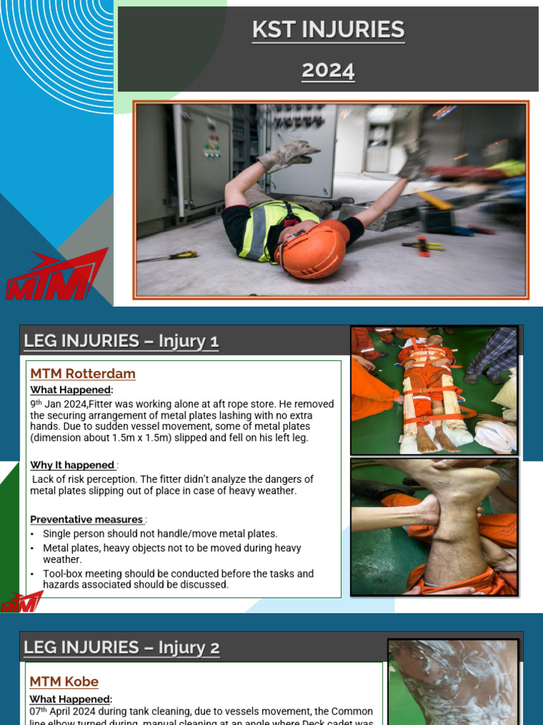 INJURIES in MTM 2024 (Crew Training Version) | PDF | Safety | Personal ...
