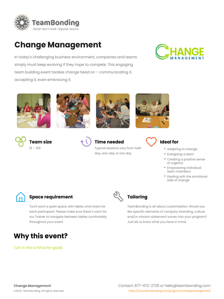 Effective Change Management Training | PDF