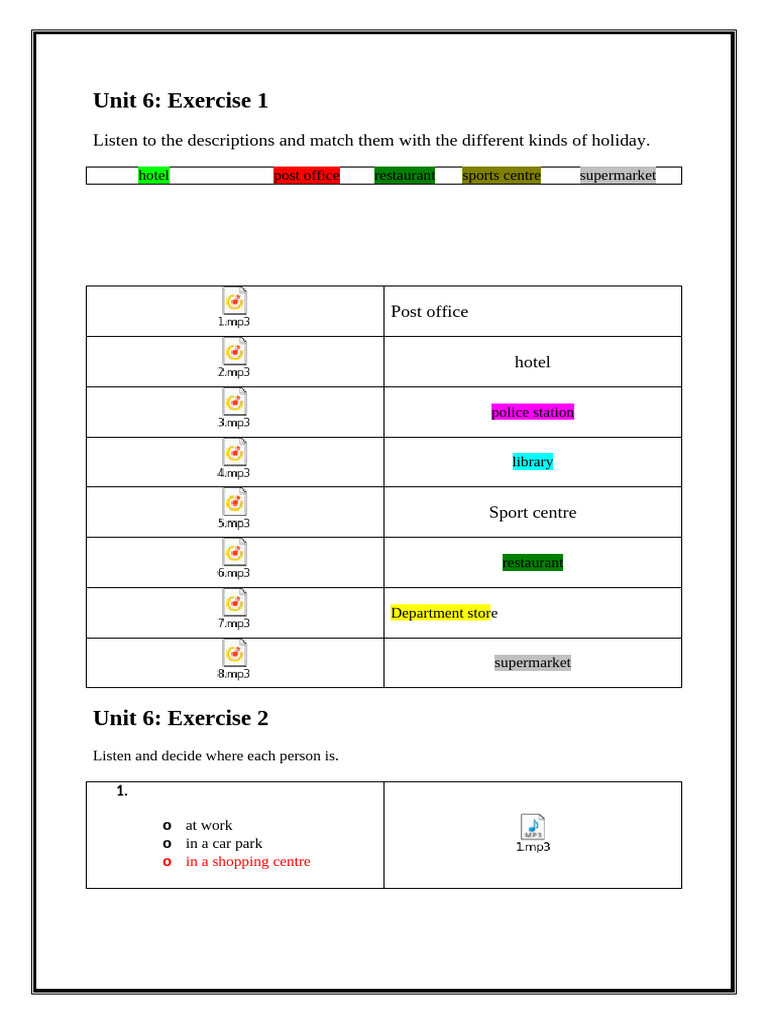 Copy of Unit 6 | PDF | Helsinki | Finland