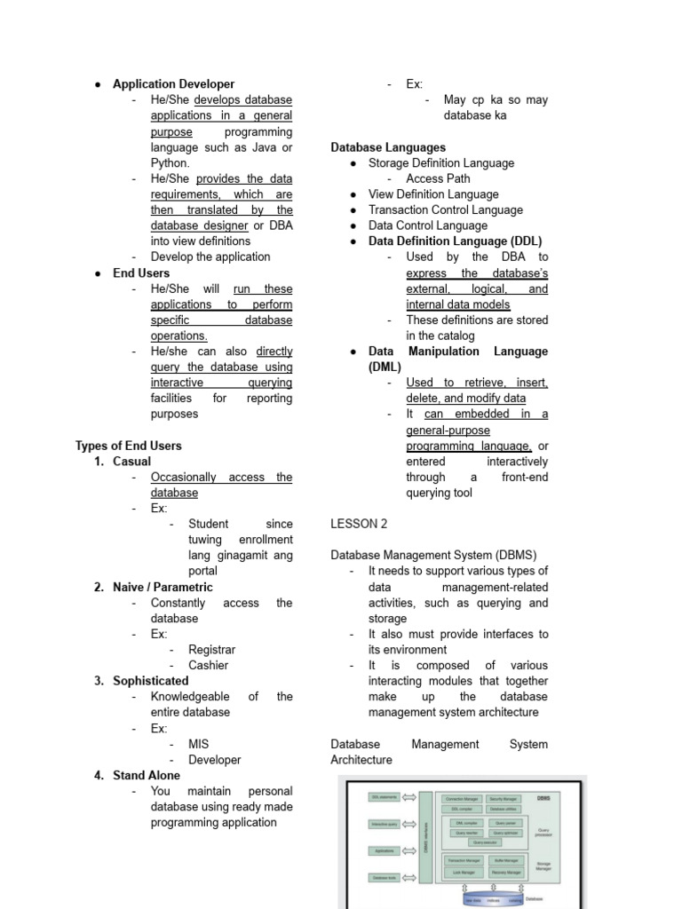 Database Management System Overview | PDF | Databases | Relational Database