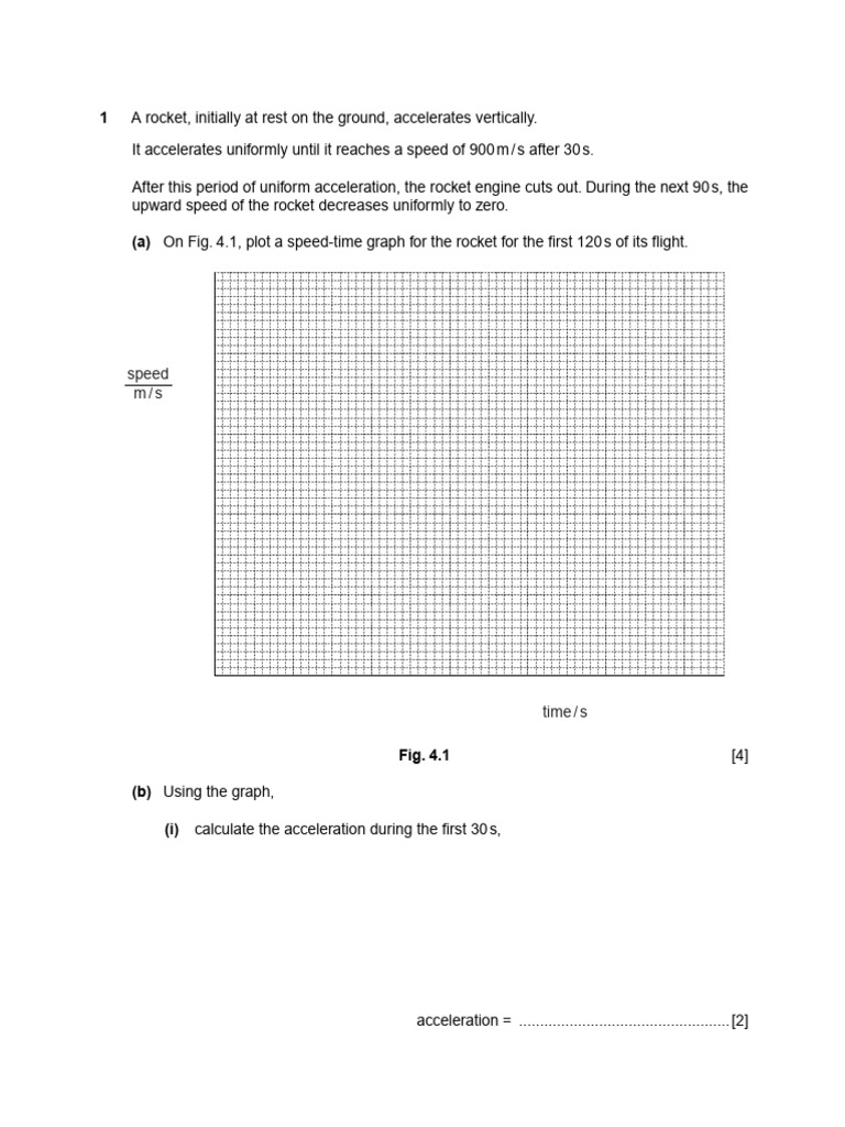 Motion Worksheet (HW) | PDF | Force | Acceleration