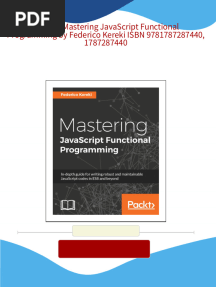 PDF (Ebook) Mastering JavaScript Functional Programming by Federico Kereki ISBN 9781787287440, 1787287440 download