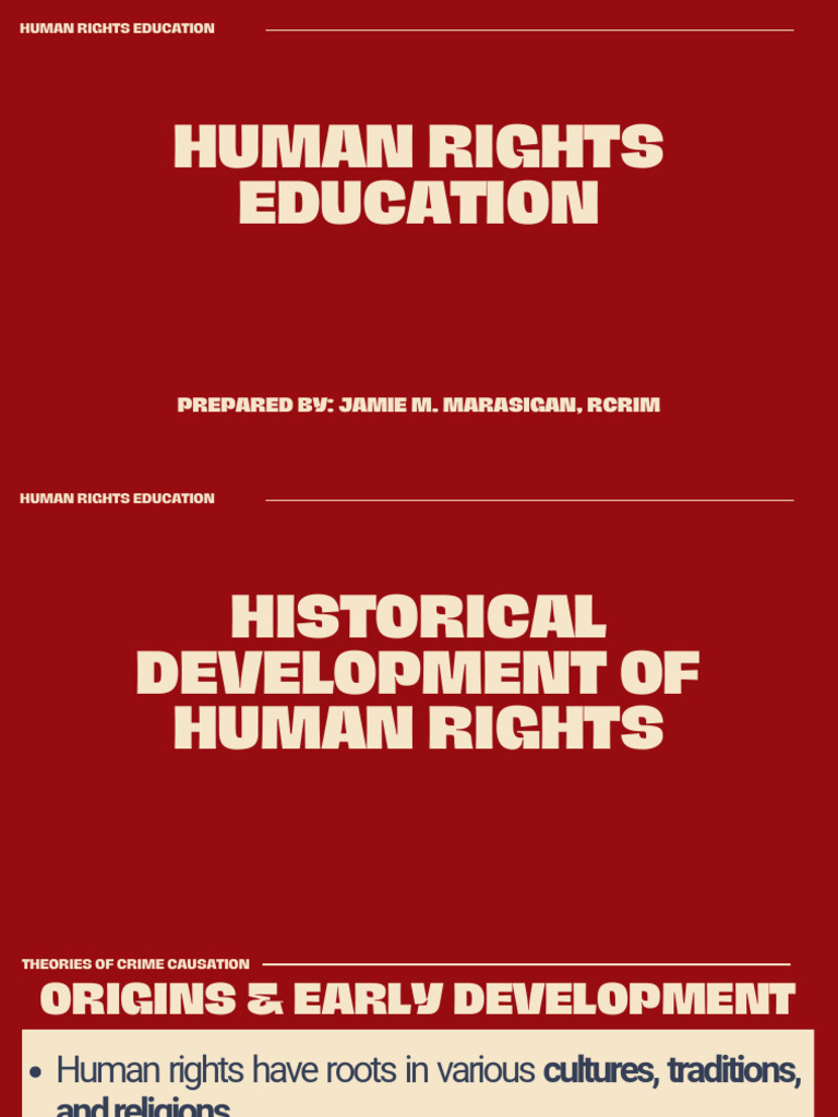 Human Rights Education Overview | PDF | Search And Seizure | Human Rights