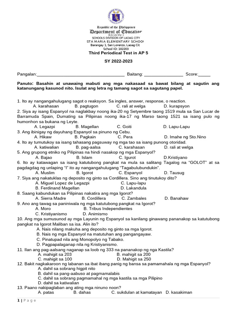 AP 5 Edited | PDF