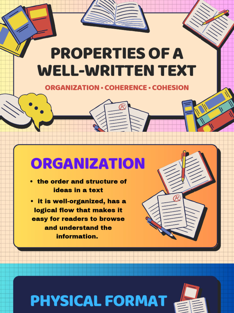 Well-Written Text Properties Guide | PDF