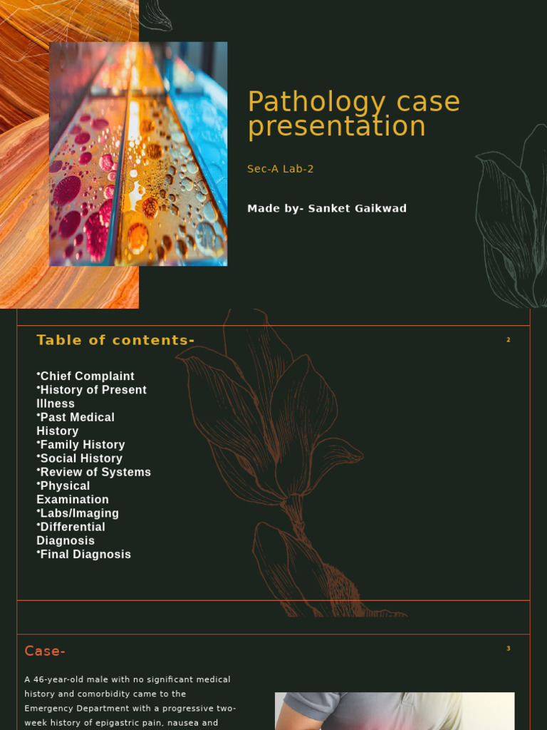 Pathology - Case - Presentation - Acute - Alcoholic - Pancreatitis ...