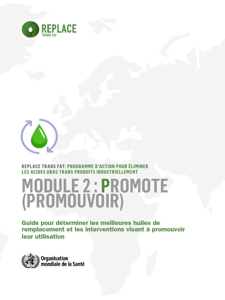 Guide pour remplacer les acides gras trans | PDF | Acide gras | Acides ...