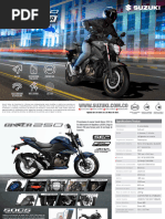Ficha Técnica Suzuki Gixxer 250 | PDF