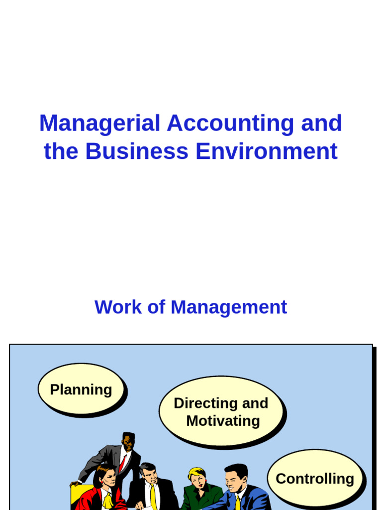 Managerial Accounting in Business Management | PDF | Lean Manufacturing ...