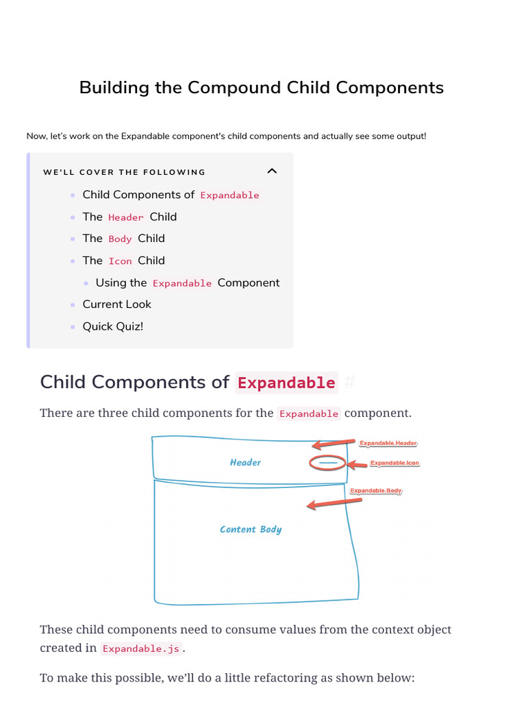 8 Building The Compound Child Components | PDF | Computer Programming ...