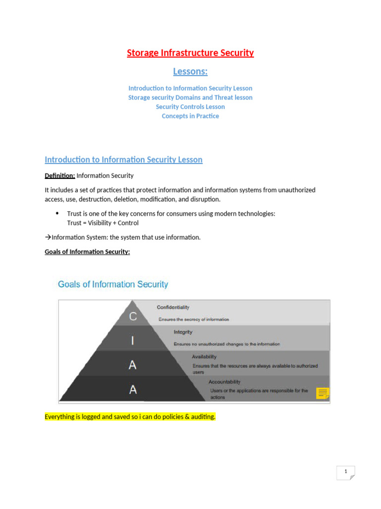 Storage Infrastructure Security | PDF | Security | Computer Security