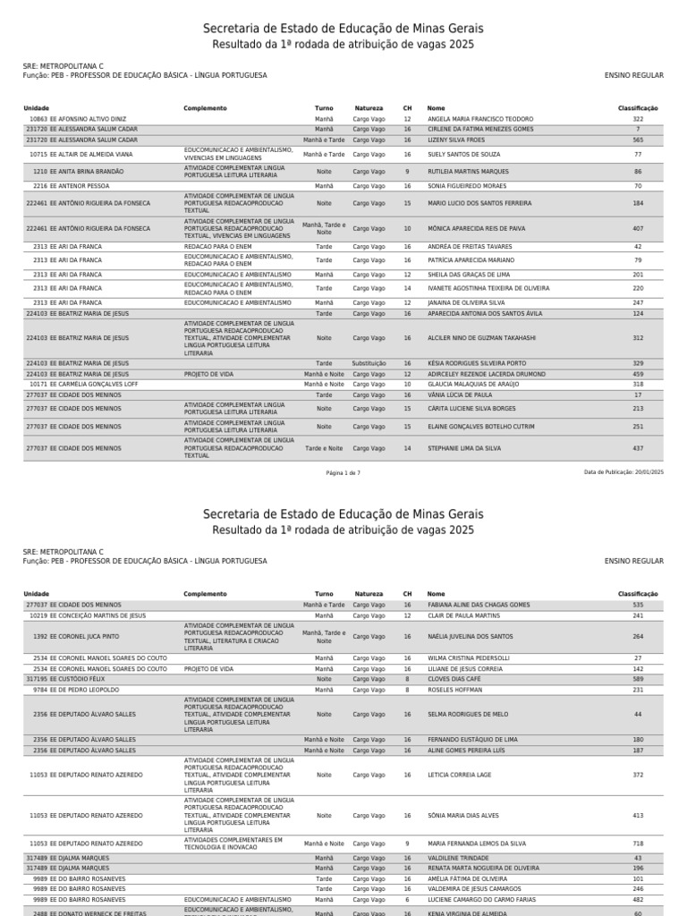 Listagens 2025 escolha 1 43 137 pdf portugal
