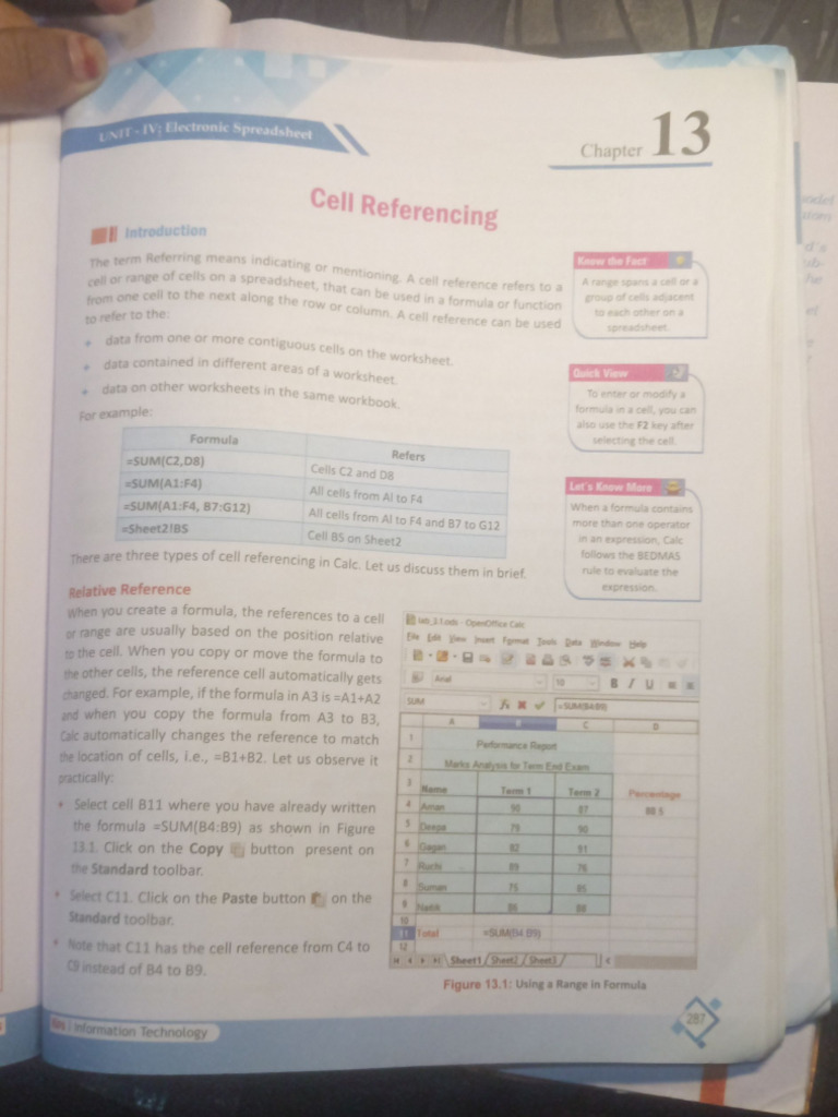 Chapter 13 Cell referencing | PDF