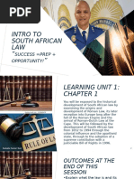 Roman-Dutch Law's Legacy in South Africa | PDF | Roman Law | Justice