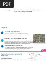 Pumping Test Procedures and Analysis | PDF | Aquifer | Pump