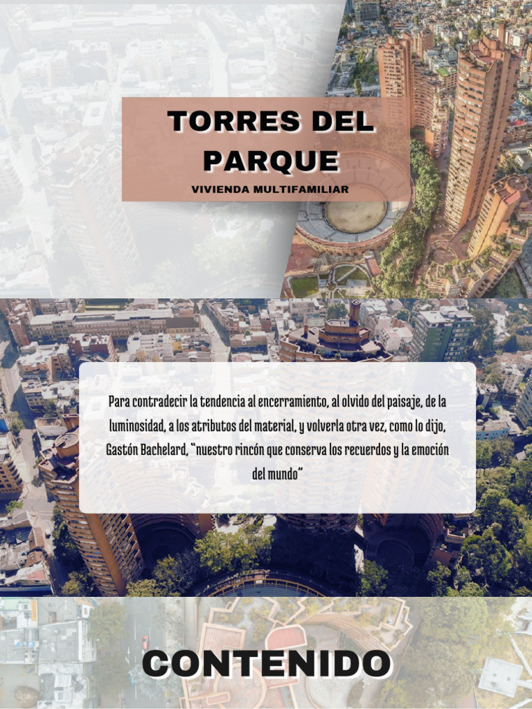 Torres del Parque: Arquitectura y Contexto | PDF | Bogotá | Diseño ...