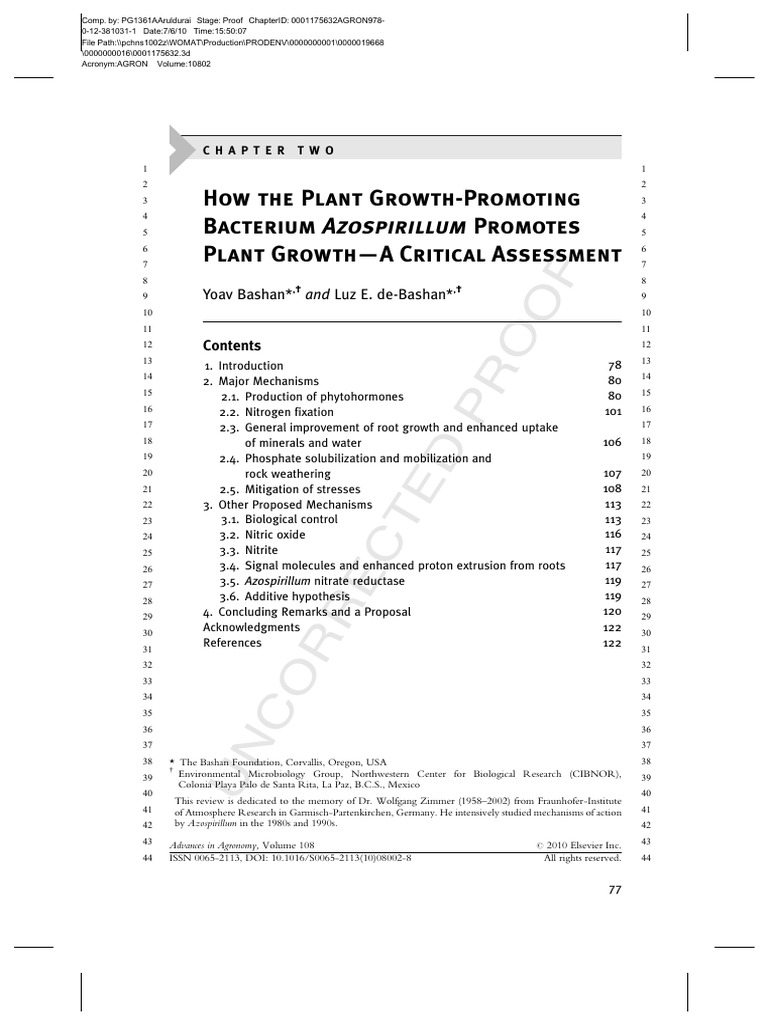 How The Plant Growth Promoting Bacterium 250206 220229 | PDF | Plant ...