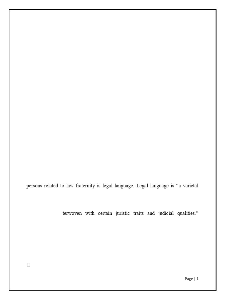 Understanding Legal Language and English | PDF | Lawyer | Treaty