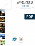 Agenda Nacional de Competitividad Guatemala 2012-2021
