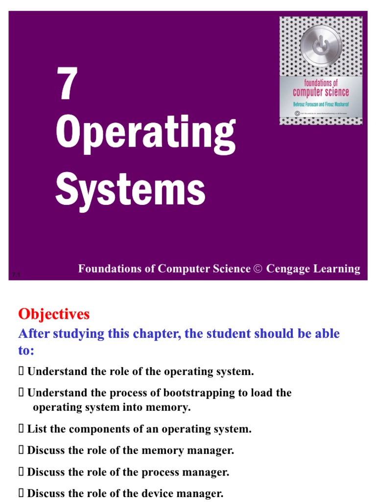 Foundations of Computer Science × Cengage Learning | PDF | Operating ...