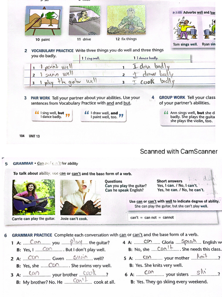 Book Exercises Units 12,13 y 14 Maverik | PDF