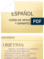 Presentacion Español-Gramatica