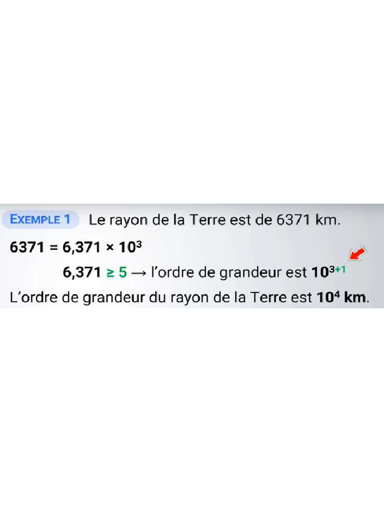 Ordre de Grandeur 1 | PDF