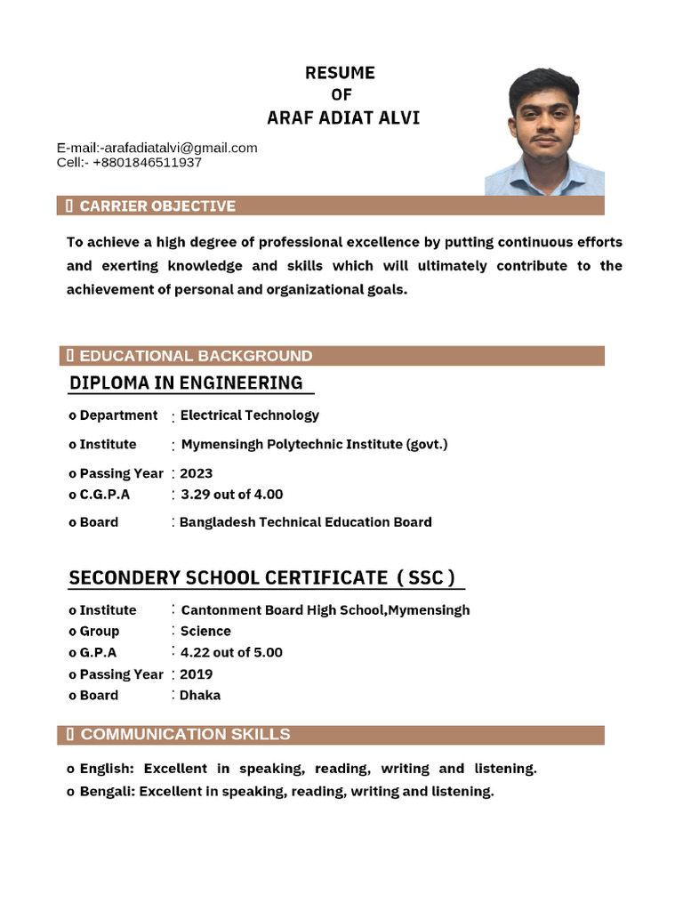 Alvi CV | PDF