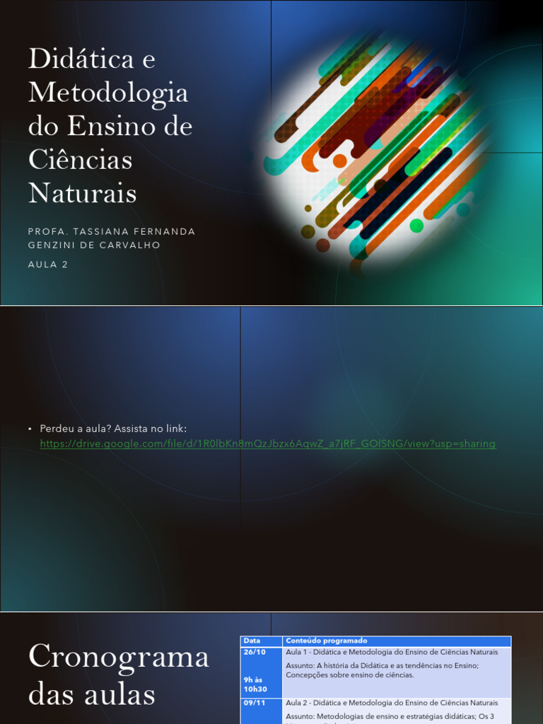 Metodologias no Ensino de Ciências Naturais | PDF | Aprendizado | Pedagogia