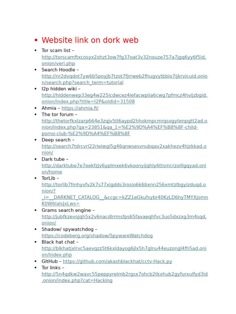 Deep web search engine url