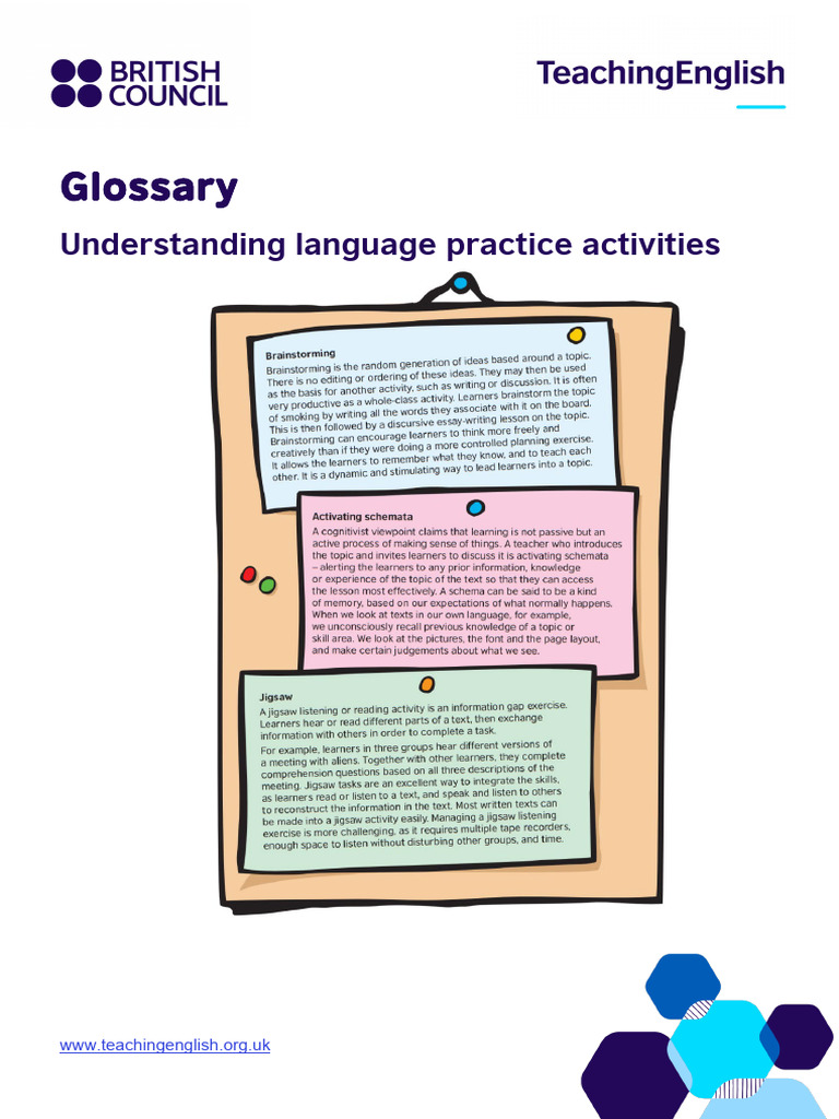 Language Practice Activities Guide | PDF