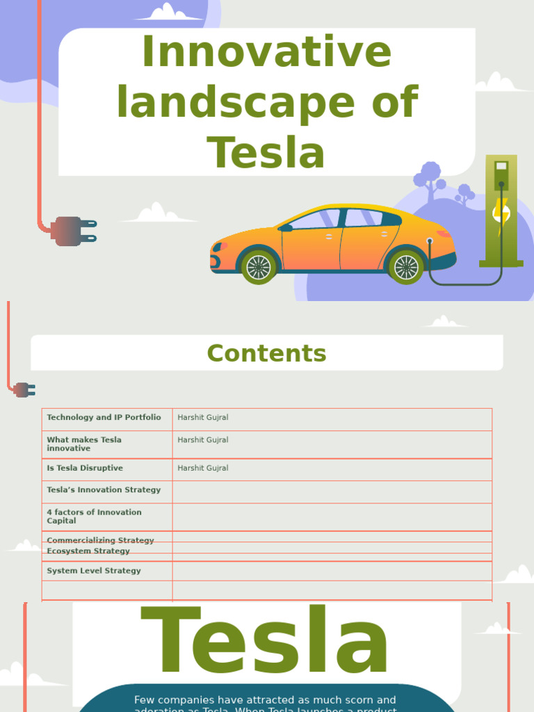 Tesla's Innovation and Disruption Strategy | PDF | Innovation | Tesla ...