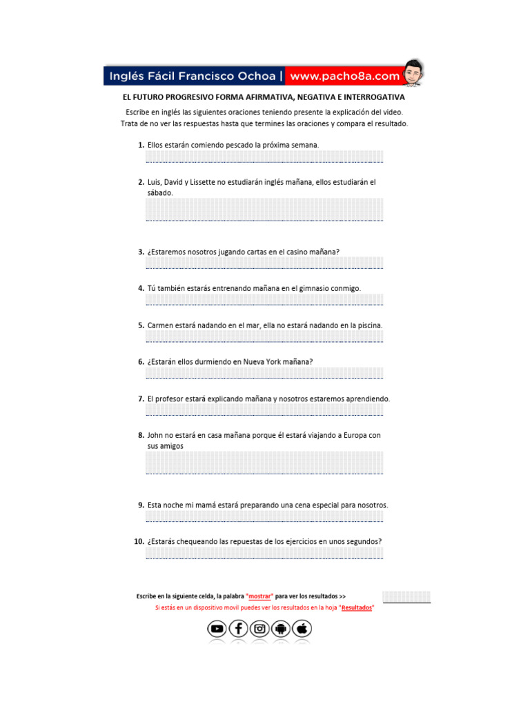 Futuro Progresivo | PDF