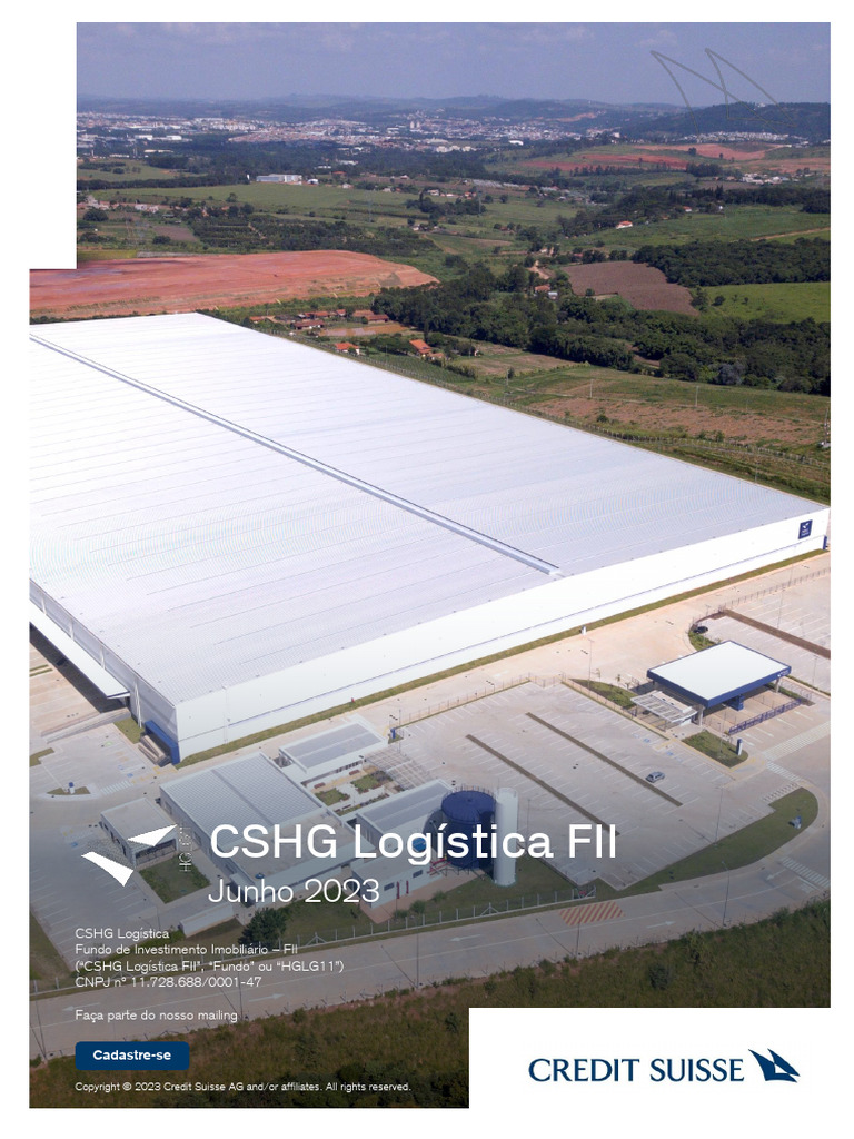 CSHG Logistica FII 2023 06 | PDF | Fundo de Investimento Imobiliário ...