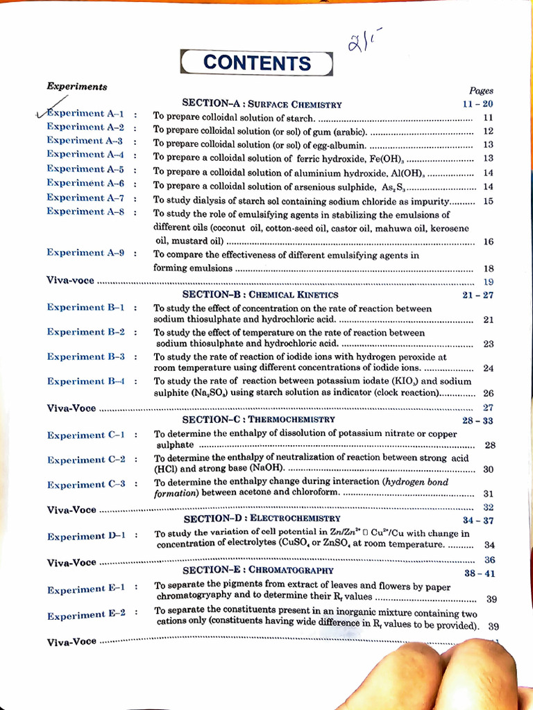 Chem Practical | PDF