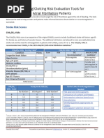 SPARC Tool for AFib Stroke Risk Assessment | PDF | Stroke ...